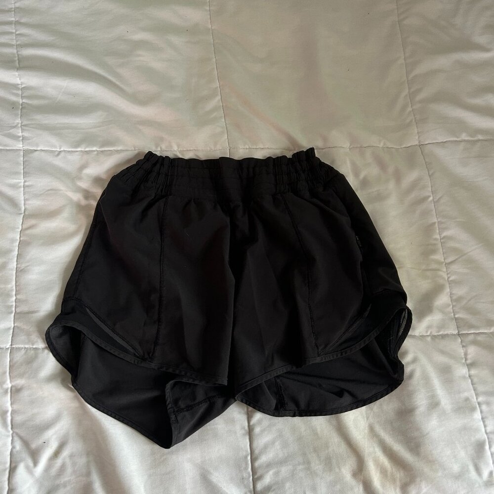 Black Lululemon shorts